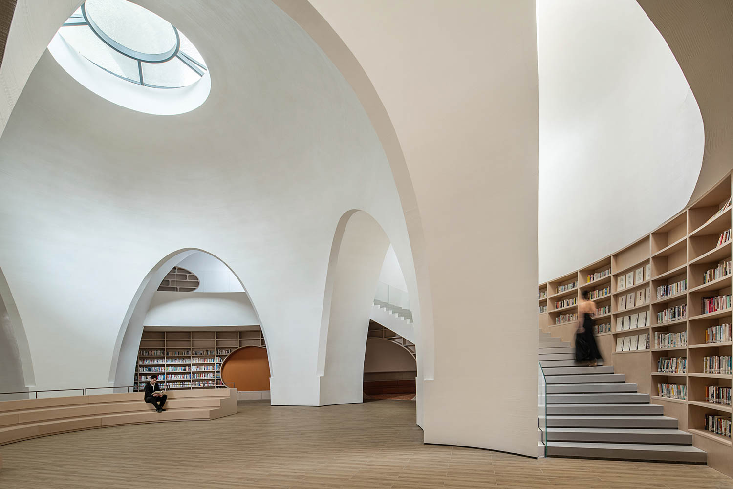 Poly Starry Sky Town, Heyuan City Library